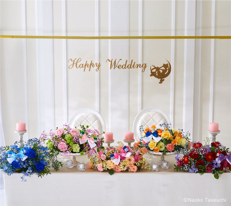 dịch vụ lễ cưới theo phong cách Thủy thủ Mặt Trăng dịch vụ lễ cưới theo phong cách Thủy thủ Mặt Trăng